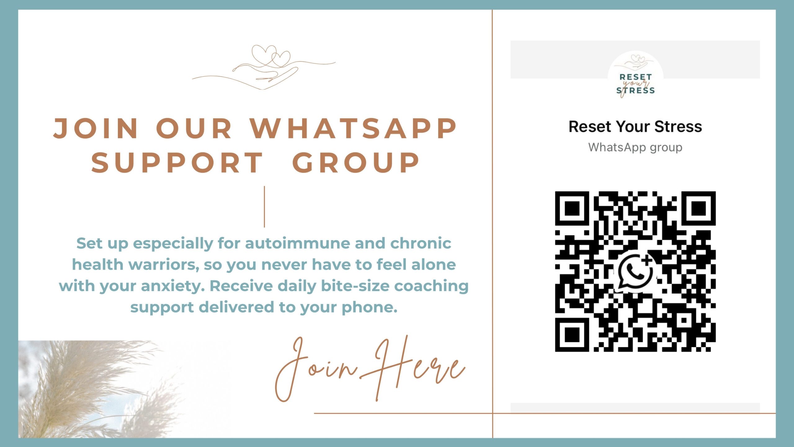 WhatsApp Support group for people with autoimmune disorders WhatsApp Support group for people with autoimmune disorders